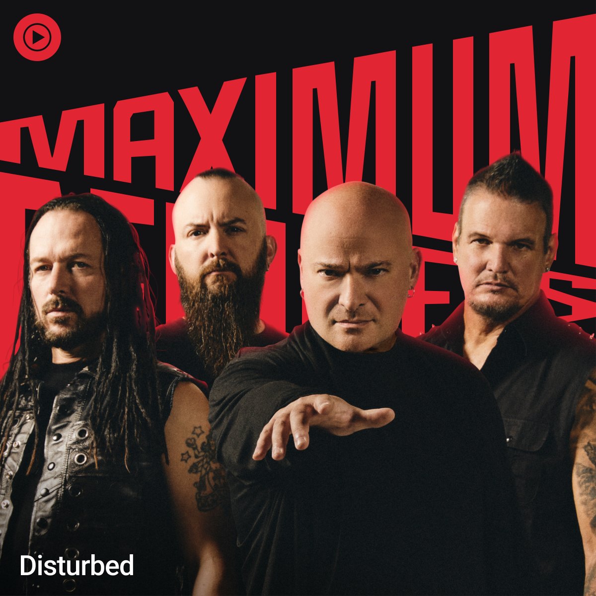 Disturbed's tweet photo. "Hey You" now playing on @YouTubeMusic's Maximum Decibels! 🤘🔥 https://t.co/TNkquJ5Qfy https://t.co/YpsSG9dbPI