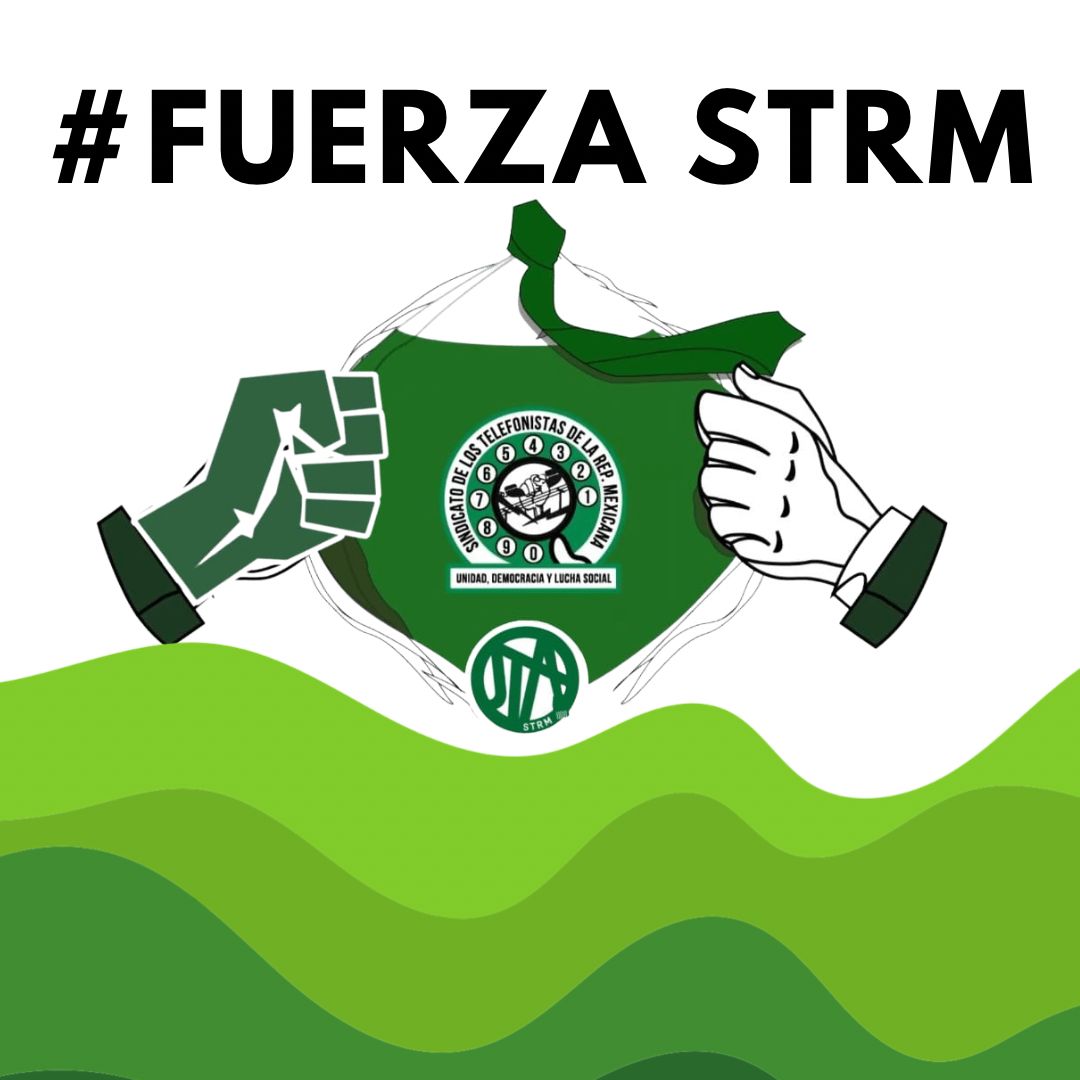 AlexGlezRos's tweet photo. @Telefonistas
@STRMnoticias

#HuelgaEnTelmex #EnDefensaDelCCT
#FuerzaSTRM #OrgullosamenteTelefonista #PorAmorAMexico

https://t.co/MX1yLgeF2S https://t.co/Q1CzyotfI8
