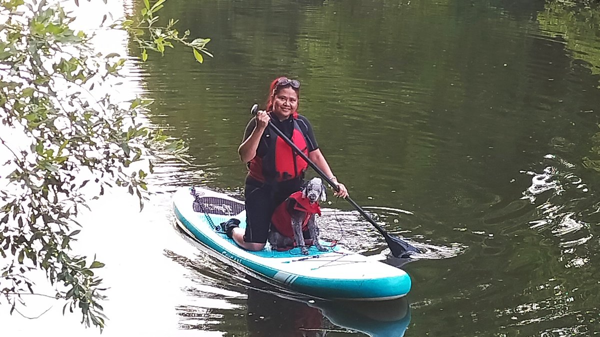 BlueSky8689's tweet photo. This evening on River Coquet at #Warkworth. #PaddleBoarding #MeAndMyBeddy #mindbodyspirit #MindfulExercise https://t.co/EGHvHbw5D0