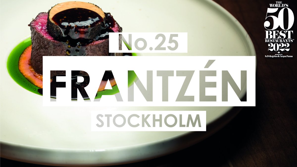TheWorlds50Best's tweet image. Representing a Nordic culinary tour tinged with Asian cuisine, #Stockholm’s Frantzén claims the No.25 position! #Worlds50Best #Frantzen