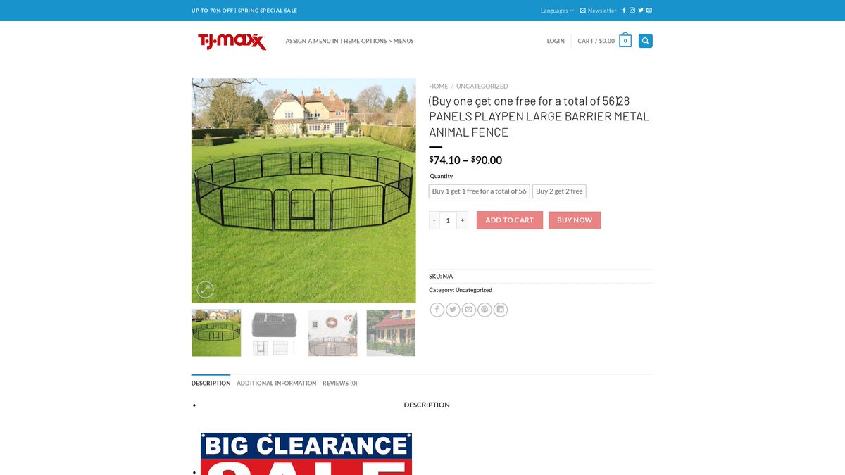 ScamiBot's tweet photo. #Trademark #infringement targeting the @tjmaxx brand.

⏰ Confirmed active: July 17, 2022
🌐 Hosted via: @cloudflare
💻 IP address: 104.21.81.55
👨‍💻 Domain name: freudes(.)com

#scam #scamaware #scamalert #fraud #ecomscam https://t.co/ELcLFbGkFY