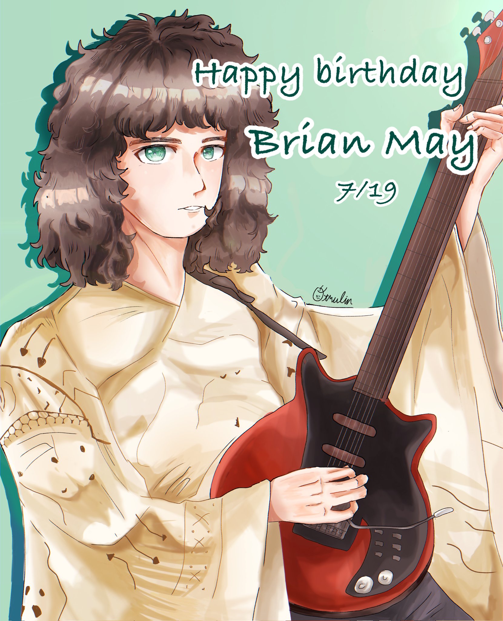 Happy birthday Brian May  -     - 