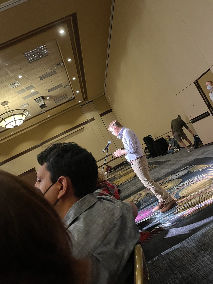 When your grad student is the first in line to ask a question at a conference plenary…<a href="/QuestLab_MSU/">Quest Lab MSU</a> @NACCB