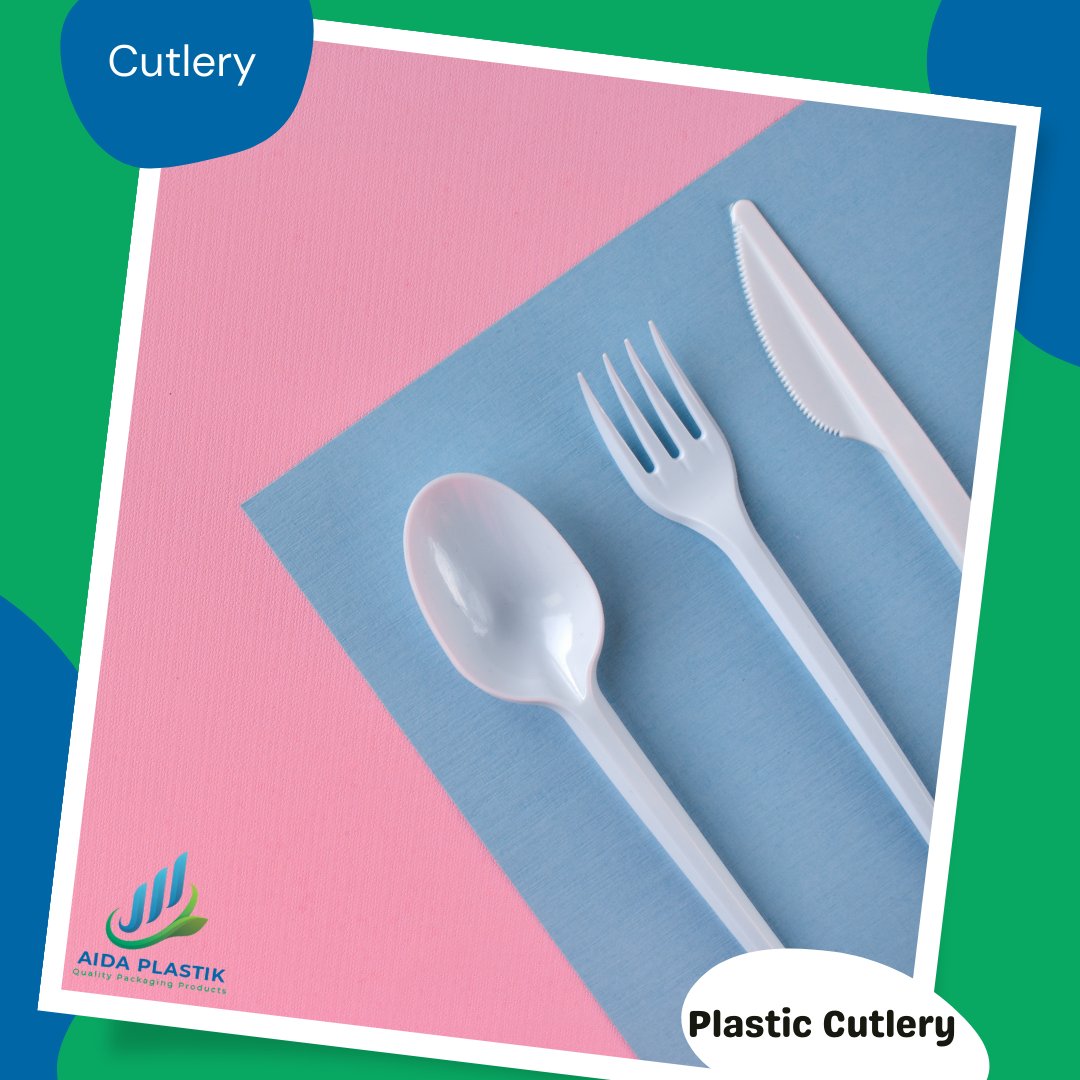 AidaPlastik's tweet photo. Product information:
Disposable plastic cutlery (knife, spoon, fork) in different colors and eco and lux models.
For more information, please visit our website: https://t.co/1rxgLifs9I
#aidaplastik #plasticcutlery #plasticknife #plasticspoon #plasticfork #disposablecutlery https://t.co/Z4nxSah2Nm