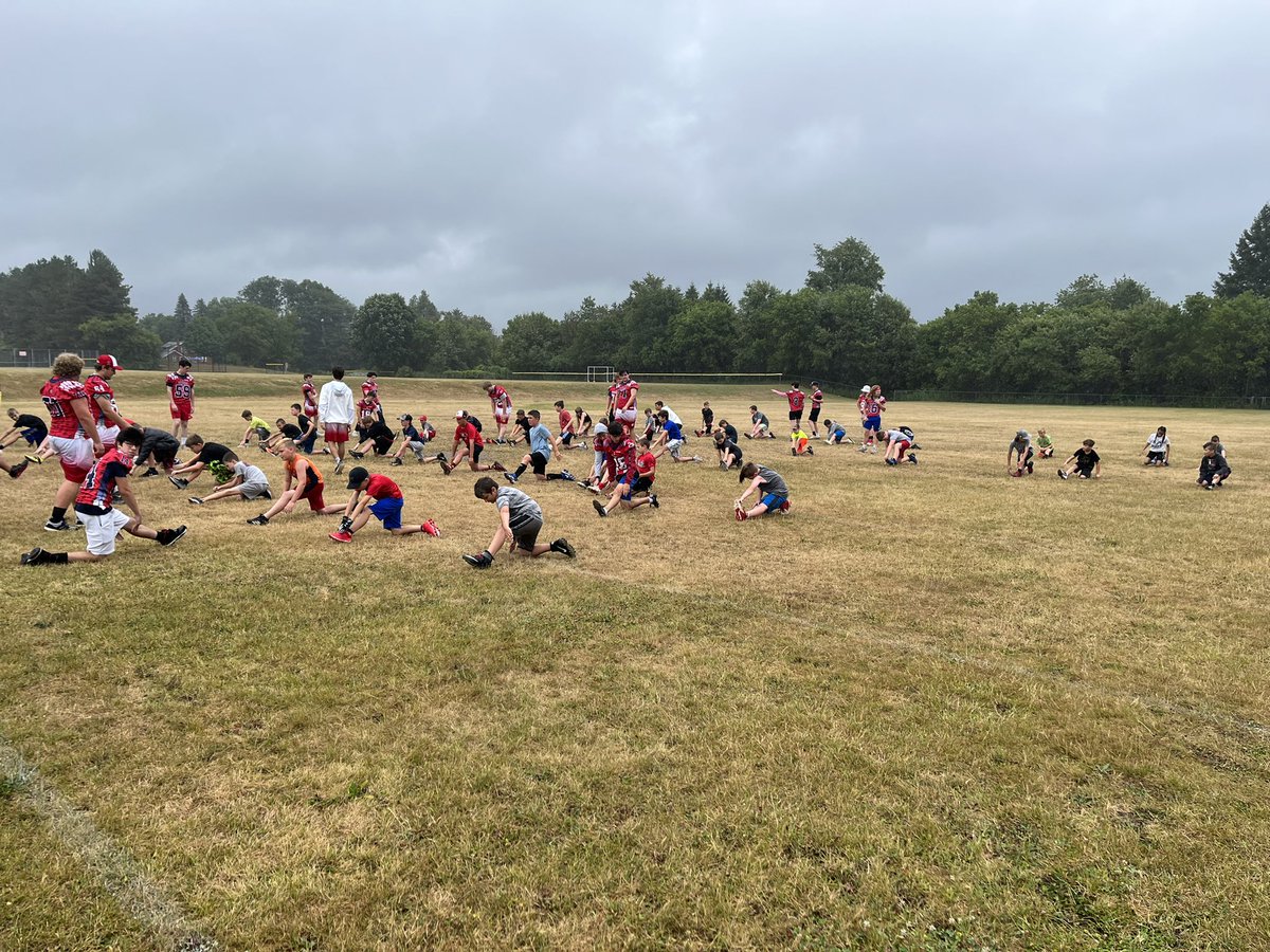 We are live from kids camp!!!!

75 young Chiefs learning how to C.L.I.M.B.!