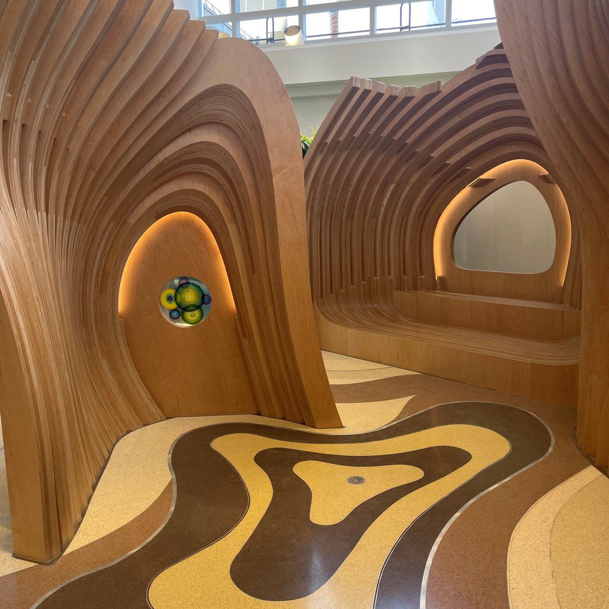 Boston Children's Hospital recently opened the brand new, 11-story, Hale Family Building. It includes 15 high-tech operating rooms where our anesthesia staff will be hard at work! Check out some photos of the beautiful new space! #WeAreBostonChildrens