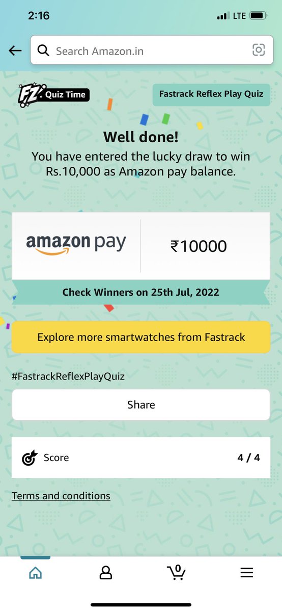 AshuRoxz's tweet photo. @amazonIN
#FastrackReflexPlay 
#Amazonspecials https://t.co/1wWDcEf71h