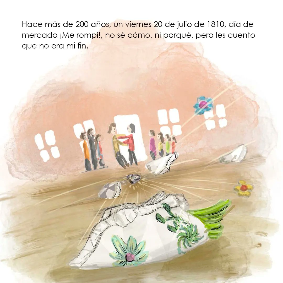 Mindependencia's tweet photo. ✨Hace más de 200 años el Florero de Llorente se rompió en la Reyerta del 20 de Julio. 

¿Dónde estuvo el Florero después de este acontecimiento?

#PorlaIndependencia #SemanadelaIndependencia https://t.co/iVNM094Joo
