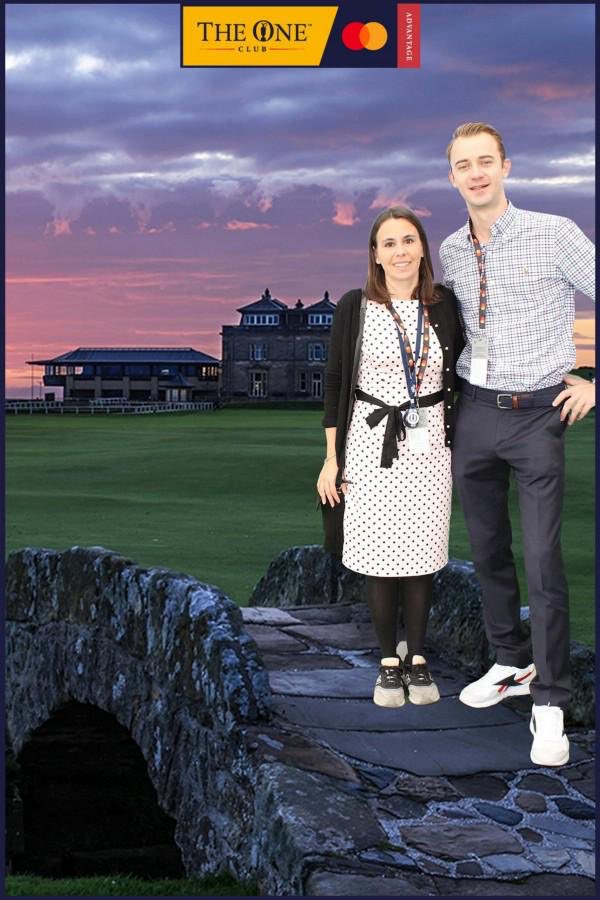 Marinada29's tweet photo. Priceless Experience @TheOpen 150th! Thank you @MasterCard @HSBC_UK for the opportunity of a lifetime! #matercardpatronspavilion https://t.co/DeuSJCbVUy