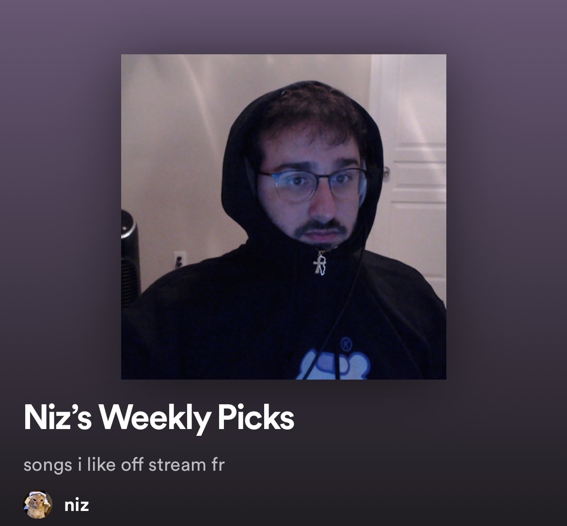 Niztopia's tweet photo. hey i updated my weekly playlist yesterday, includes @oldcollin @cybertrashsucks @trevmas @chanelfather @jades714 &amp; many more link will be under this tweet https://t.co/4KnHTHaS84