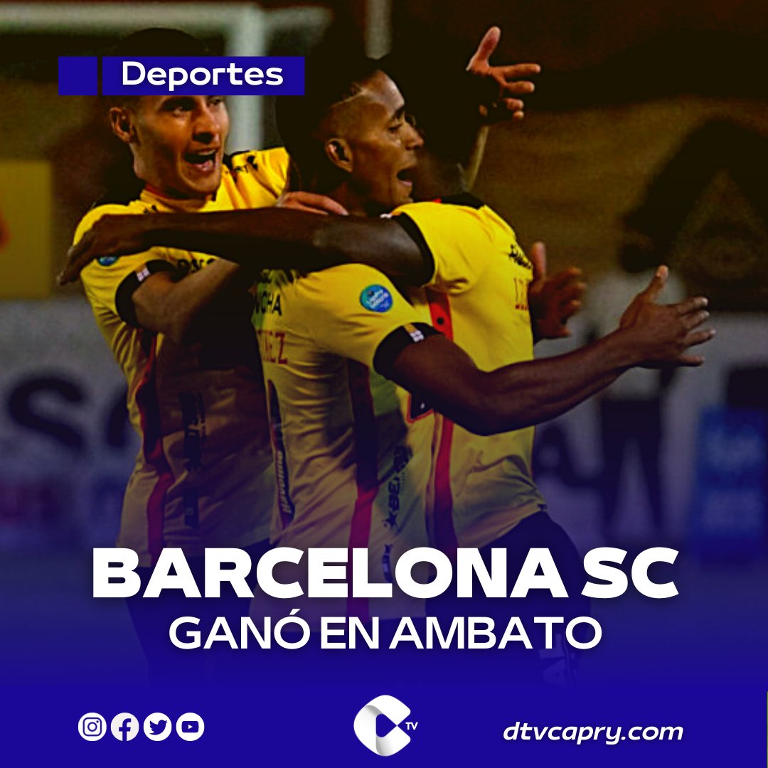 dtvcapry's tweet photo. Se vivió la fiesta del fútbol entre Técnico Universitario y Barcelona SC, por la fecha 2 de la Fase 2 de LigaPro.
Con goles de Fidel Martínez y Michael Carcelén de tiro penal, los toreros consiguen sus primeros 3 puntos del torneo, en un encuentro donde tuvo participación el VAR. https://t.co/QaC5b65wt4