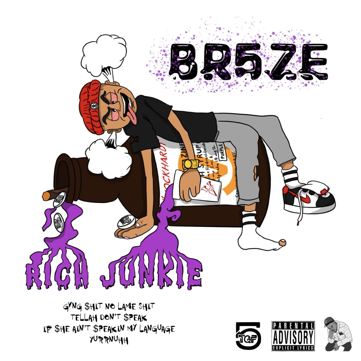 TGF5_CO's tweet photo. OUT NOW ON ALL PLATFORMS #RICHJUNKIE 7/15 https://t.co/qBgDVuZiz2
