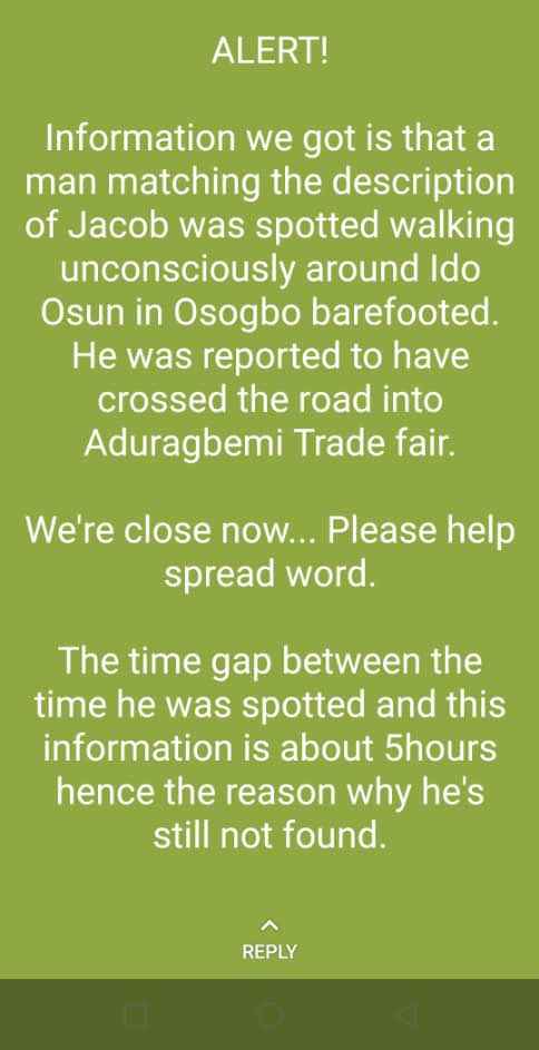 mrceocreation's tweet image. Help us find our friend and colleague. 07036462177 dad 
08176464793 surv Ademilokun                    #osundecides  #findEmir