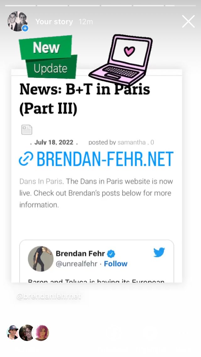 brendanfehrnet's tweet photo. Site update: 📰| Press: B+T in Paris Part III - https://t.co/EWrta3aypT @unrealfehr @MajandraD @crashdowncom @roswellback https://t.co/t4f5c2dyqO