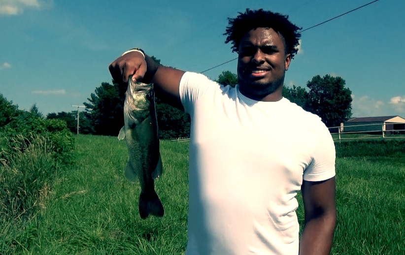 Channel1450com's tweet photo. Fishing Frenzy: Sacred Heart Griffin Football  - 

Hit the pond with the Cyclones before they hit the gridiron this fall
https://t.co/9lCZ7XMAnM https://t.co/gYOyiMDNmc