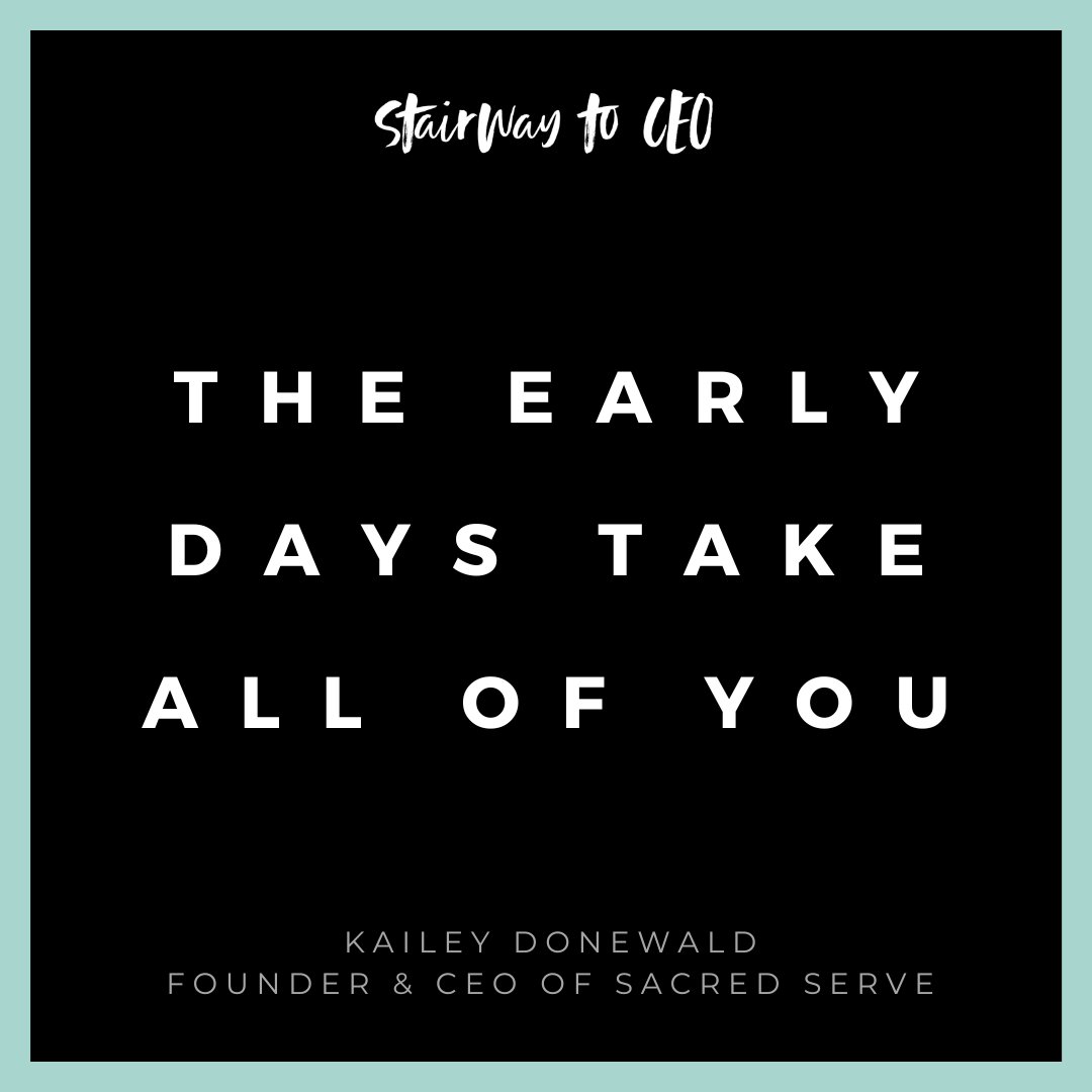 Coming this week on the show:

🍦 The inside scoop from Kailey Donewald, Founder &amp; CEO of Sacred Serve
🧠 Challenges she's had to face as a solo female founder
🥥 The discovery of young coconut meat
👎 How she started the company with a broken soft serve machine

→ LINK IN BIO