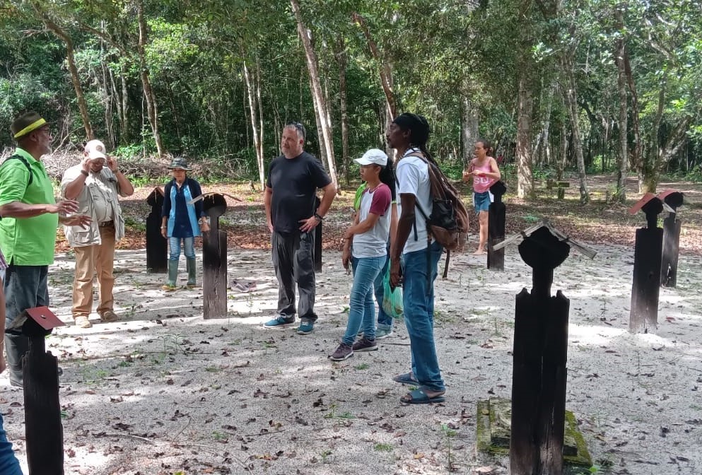 CaribbeanUnesco's tweet photo. #UNESCO visit to Suriname 🇸🇷 World Heritage Sites &amp; sites on the tentative list to understand the challenges &amp; opportunities for sustainable tourism. Meeting with local stakeholders, such as the indigenous leaders of the community of Redi Doti is🗝️to advancing inclusive dialogue. https://t.co/uctG6c3lZC