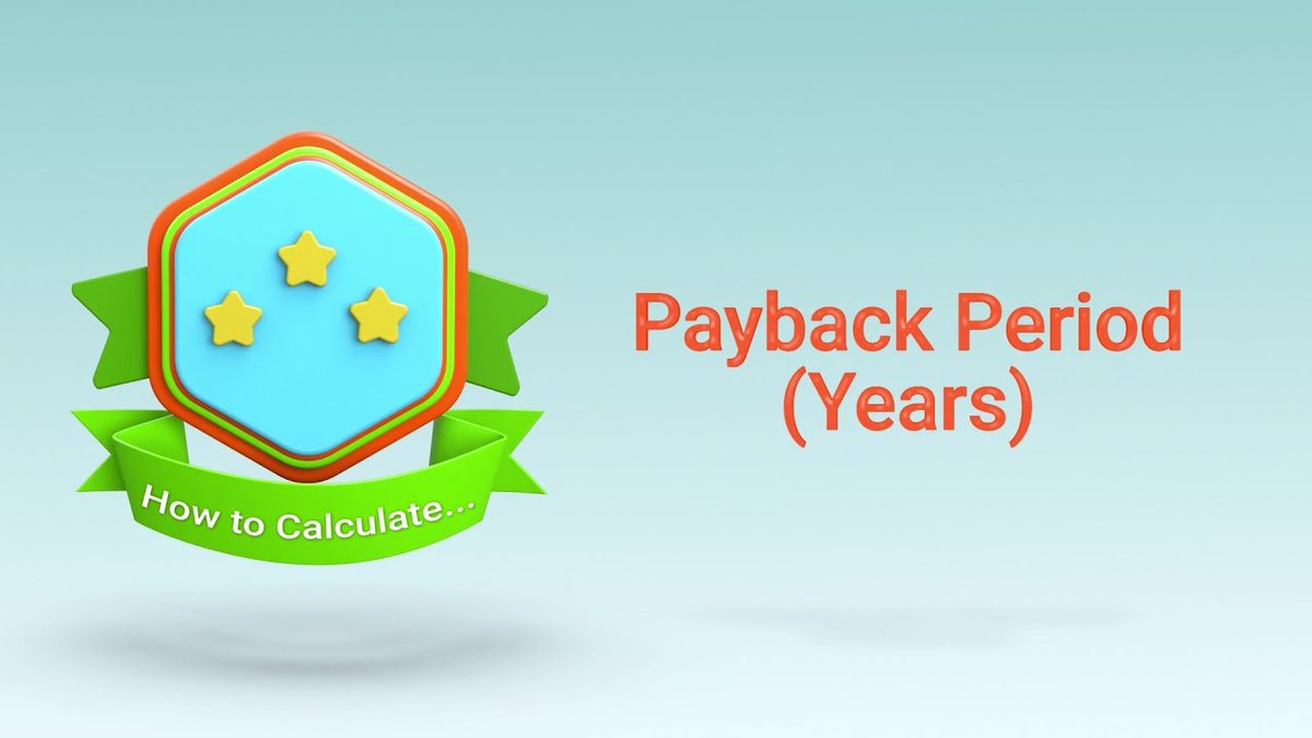 JediPixels's tweet photo. Real Estate Investment Calculations - Payback Period Years https://t.co/nOfnhbv7fl #RealEstate #realestateinvesting #realestateinvestment #realestateinvestor #realestatetips #realestateforbeginners https://t.co/osTZ6UsEpg