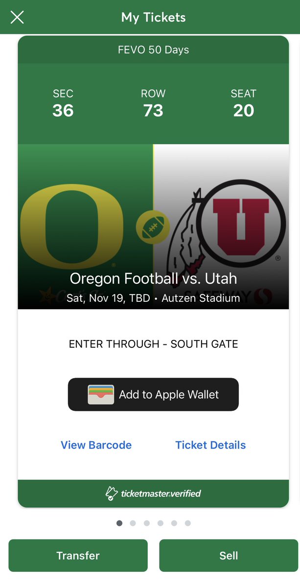 First giveaway of the 2022 Season. I’ve got a few extra Utah vs Oregon tickets Nov 19th in Eugene. Must be following PacFight, like post and retweet. Winner announced Sept 1st. have a Ticketmaster and the GoDucks installed for transfer.