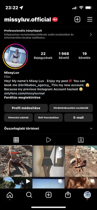 Follow my new Instagram account  : missyluv.official  ✨ Thank u babes❤️🥺 https://t.co/2jX9rbjuQm<a href="/tag/discount"class="tags"><span>#discount</span></a>
