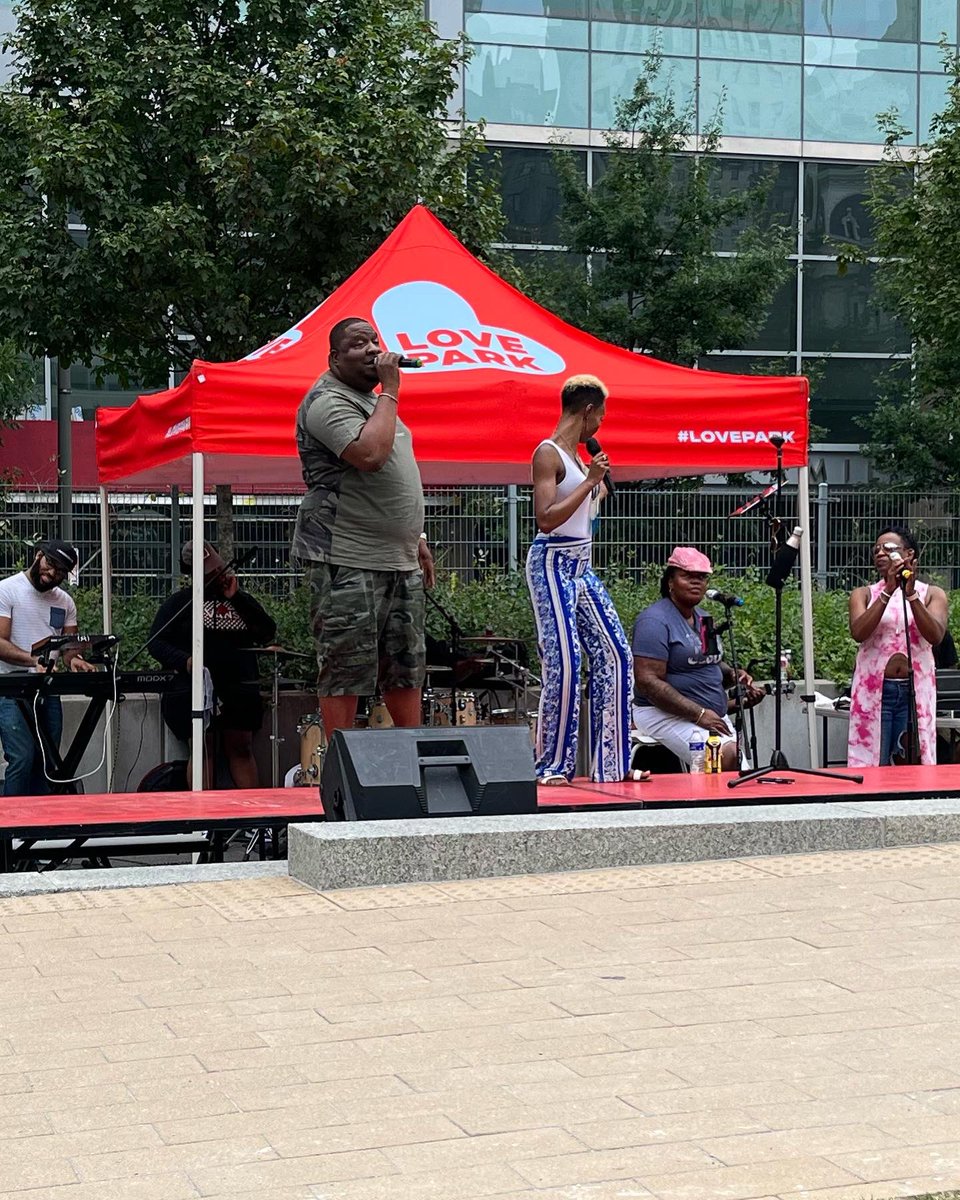 LOVEParkPhilly's tweet photo. Despite being cut short by rain, @TheWCE rocked the July edition of their 2022 Sistah Soul Series! 

Check out some of the flics from Saturday’s Amazing Jam Session! 🎶 https://t.co/a64EFIIUyJ