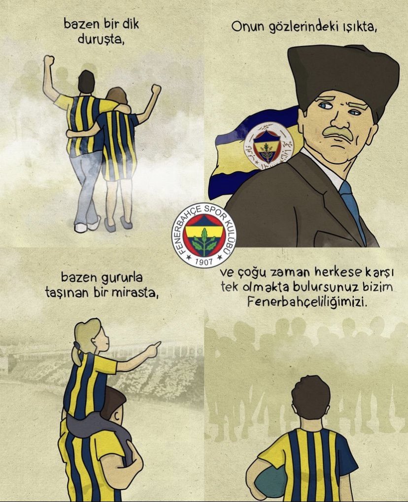 ÖLÜMÜNE FENERBAHÇE! 💛💙 #DünyaFenerbahçelilerGünü