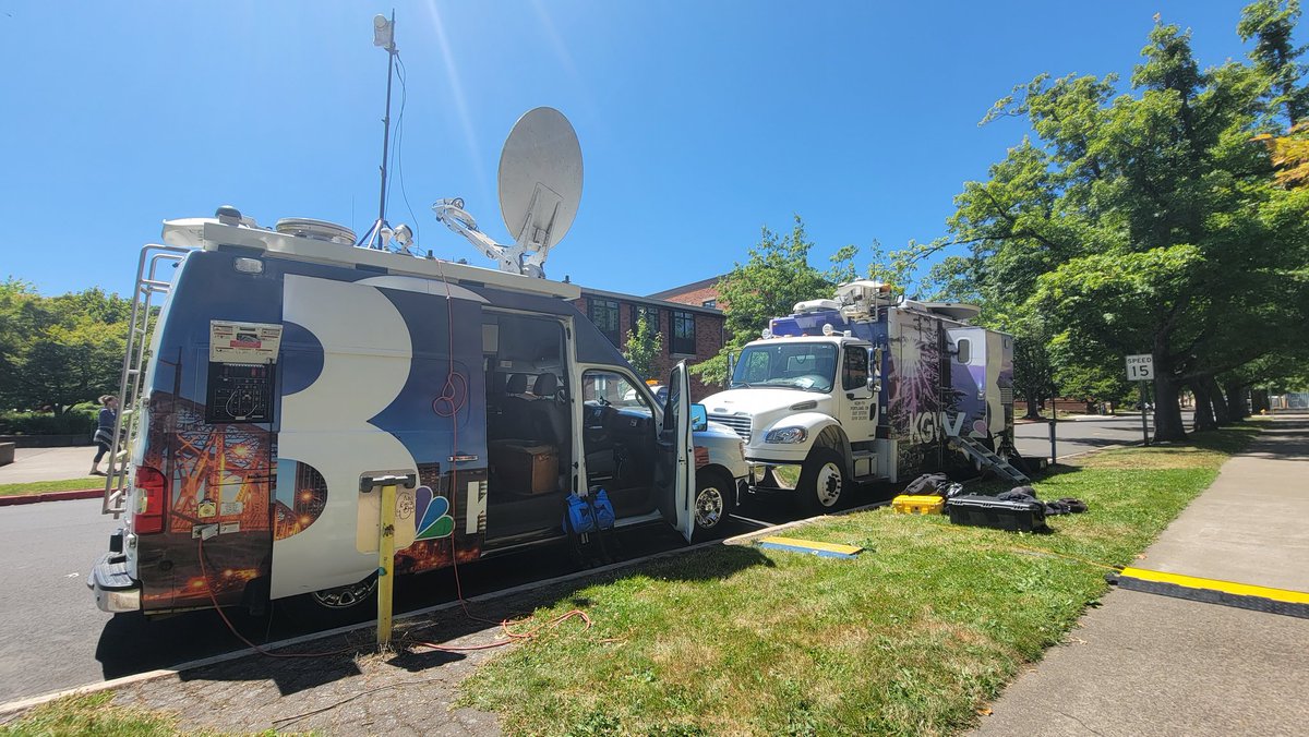 Two trucks are better than one.