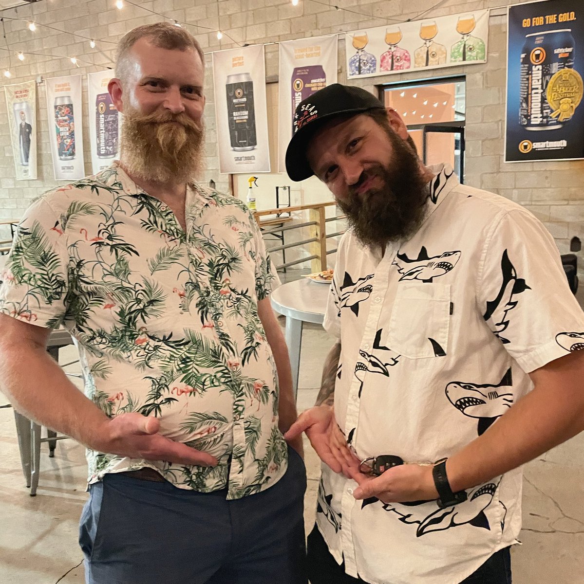 smartmouthbeer's tweet photo. The SM fam (new and old) had a fun night on Friday celebrating the next generation of Smartmouths! 👶🏻
So grateful for our (not so) little family and how much we've grown in #10yearsofbeer 🤯 Stay tuned to see how we're celebrating a WHOLE DECADE of #smartbeerstupidgood 👀🍻 https://t.co/NuxweJSe0s