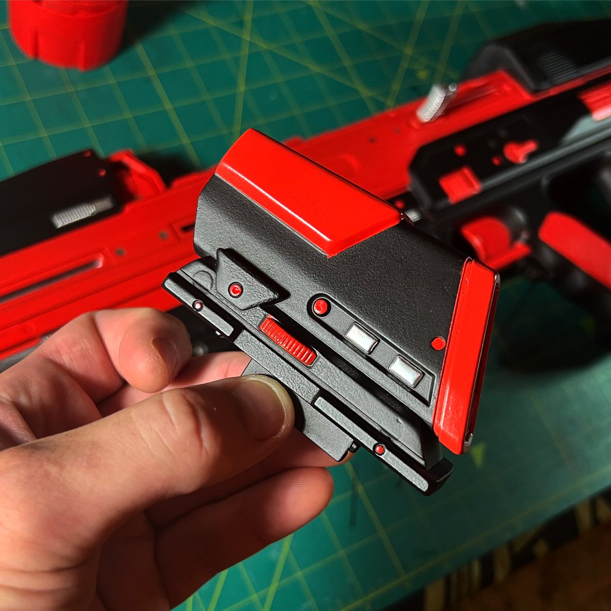 Back at it… with the second 2nd and 3rd colors looking clean on my Infinite AR build!!!