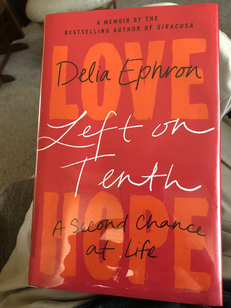 I loved your book, @DeliaEphron, and hope you continue to do well. I felt like I met a new friend. I devoured all the correspondence between you and Peter. What a journey! 💗 Thanks for writing again. #memoir #amreading