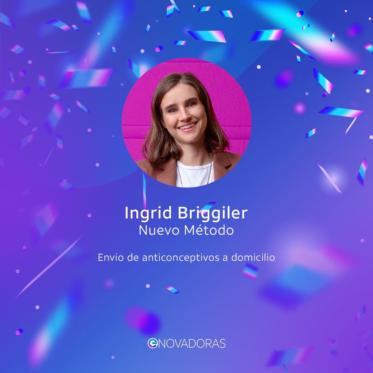 ¡Muchas felicidades a las 10 #Enovadoras ganadoras del fondo de capital semilla de $10,000 USD para escalar sus emprendimientos! Hemos visto en ustedes un potencial de impacto e innovación sobresaliente. ¡Les deseamos a todas mucho éxito! 💫 (1/3)