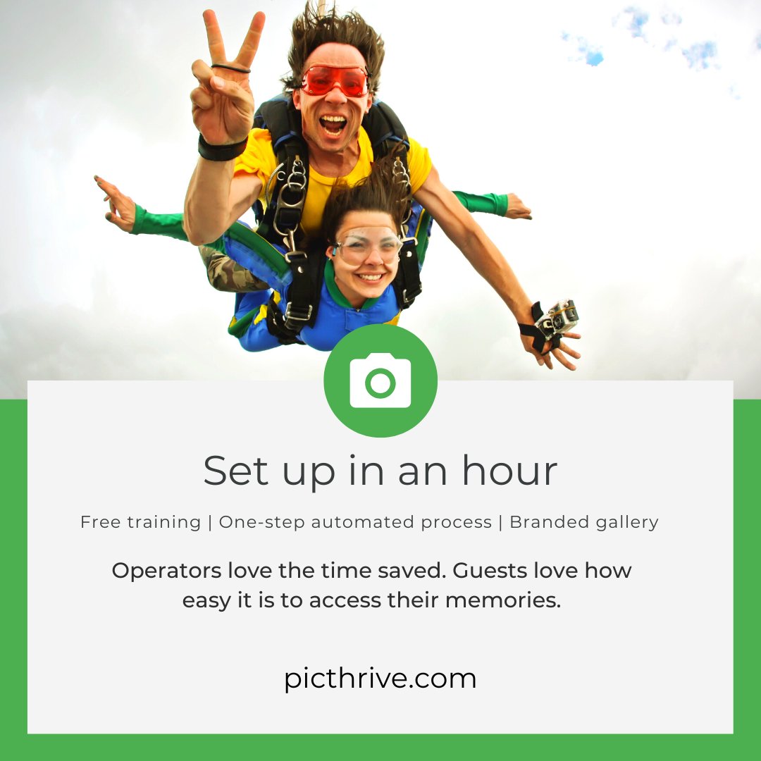 picthrive's tweet image. ✌️ When #touroperators can save time AND make it easy for guests, it's a true win-win! ✌️ 

Curious how we do it? Drop us a question or book a demo! ow.ly/znhZ50JYsg7

#riverrafting #outdooradventure #skydivingtours #adventuretours #touroperator #outdoorindustry