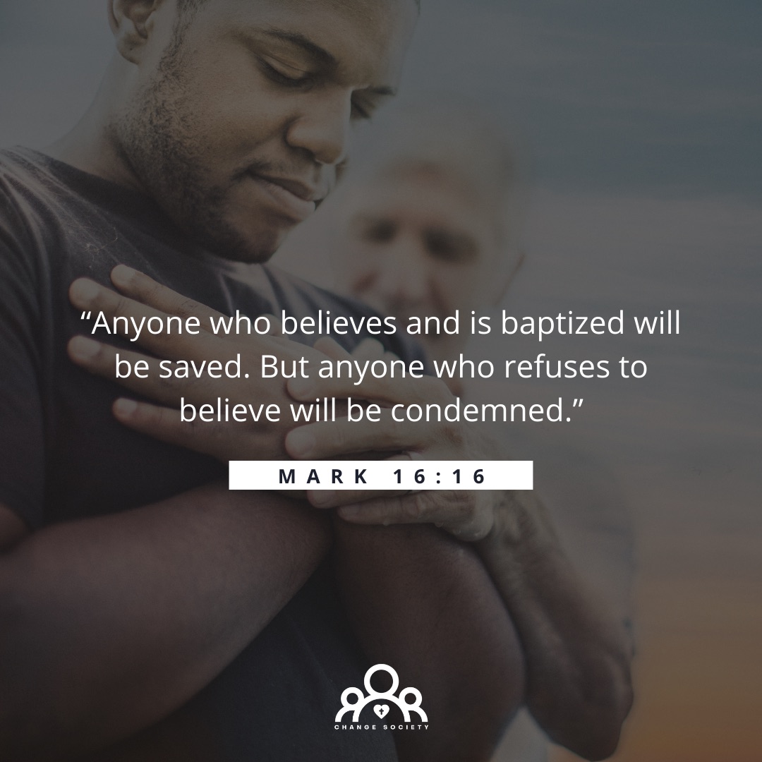 We Change Society through Baptism. | #ChangeSociety
