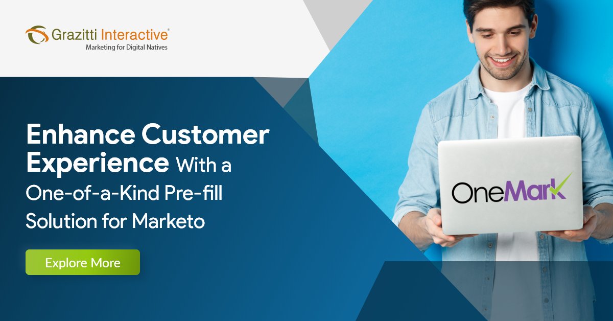 Grazitti's tweet image. With its pre-fill functionality for Marketo forms, Grazitti&apos;s OneMark helps marketers improve their lead generation efforts and provide a seamless UX. Explore more about OneMark, here.

👉 rb.gy/dnrk4p 👈

#RCMAnalytics #Healthcare #onemark #BlogPost #Grazitti