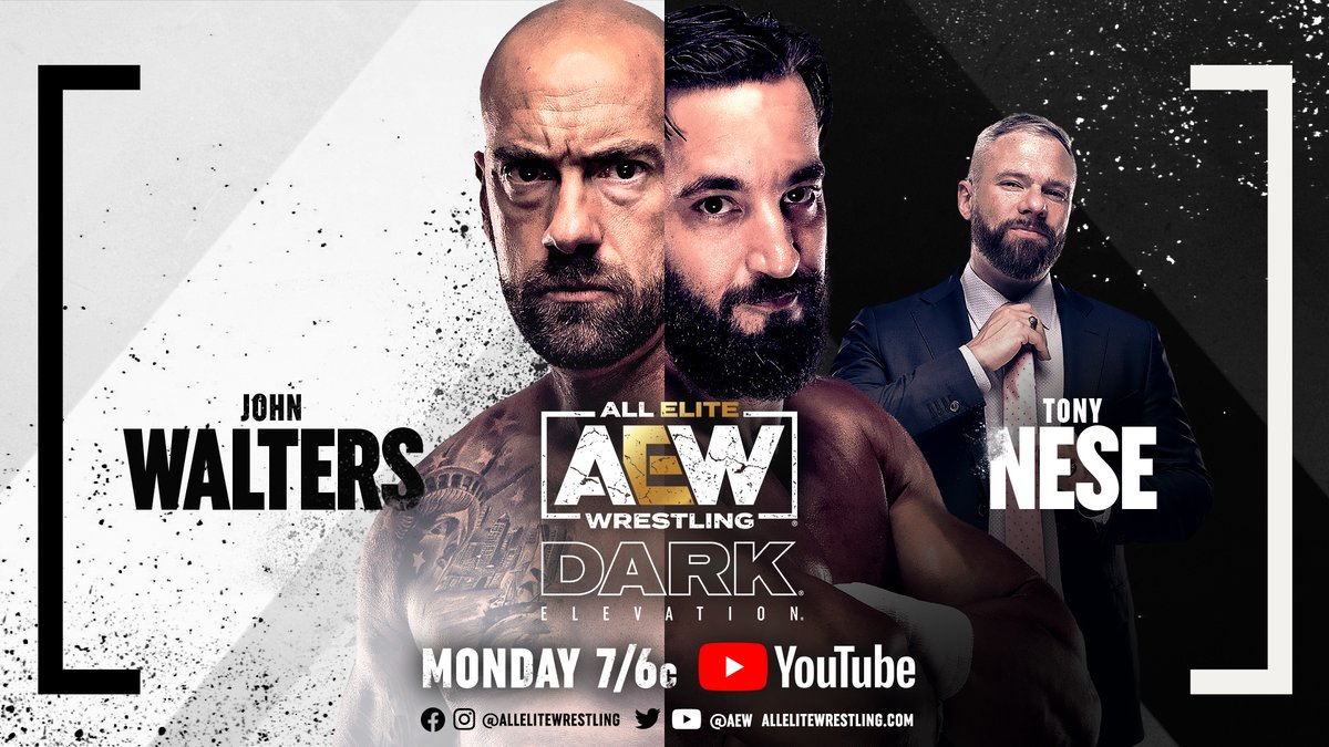 global_catch's tweet photo. [Preview] #AEWDarkElevation

➡️ @TheJuliaHart affronte @AmberNova73 !

➡️ @TonyNese sera contre @HJohnWalters 

➡️ @theBobbyFish est de retour de blessure et affronte #BlakeLi

Et encore d'autres combats ! https://t.co/C7z7j26y7D