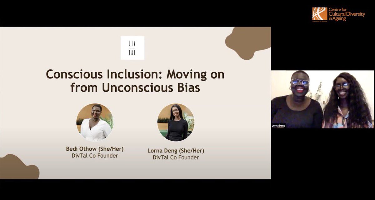 We recently facilitated a webinar to 100+ aged care employees and key industry bodies at the Centre for Cultural Diversity in Ageing. 

The full video is on Youtube - lnkd.in/e3dxEt_k (grab a coffee or a wine, it's a 1h 16m watch!)

#culturaldiversity