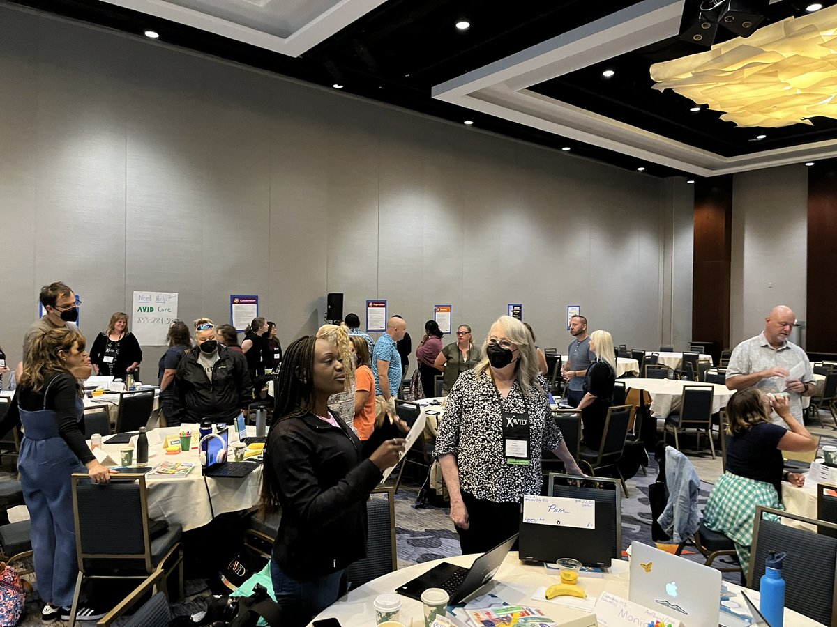 DrDaraEvans's tweet image. Day 1 San Francisco 🌉 @AVID4College SI is off to an awesome start! Can’t wait to continue to learn with this awesome CoP! @Mccriste #AVIDFamily #anythingispossiblewithAVID