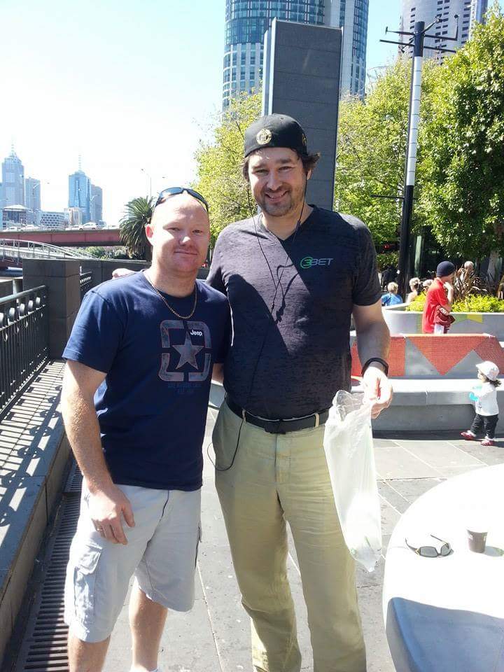   Sending positive vibes from Australia mate!! Happy Birthday! 