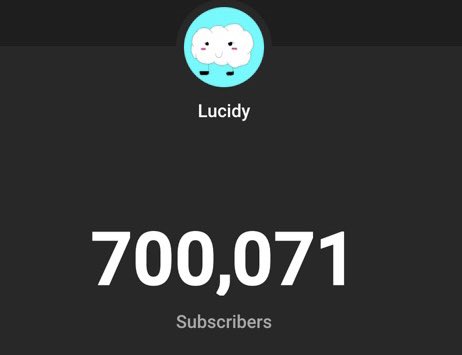 lucidylive's tweet photo. 700K!!!! 🥹
i have never been more grateful for anything ever in life https://t.co/Gcw9lXgrUR