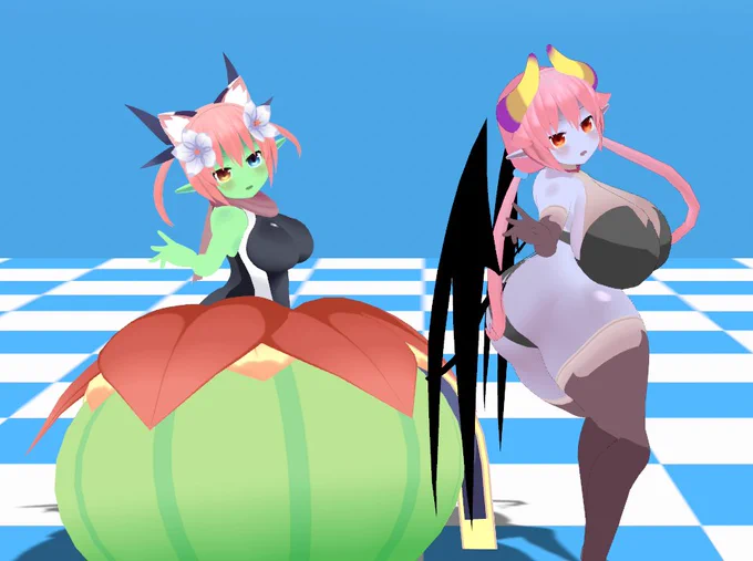 最近は製作中ゲームのキャラの3Dモデリングに時間を割いてました。きっと作画時のポーズ人形として役に立つ時が来る…!(建前)自キャラが可愛く踊るの観るの幸せ…(本音)①立ち絵男2人追加②③自作3Dモデルでダンス!アウラルさんとマリーネ#プレミアムツクールデー #アウラルと光の竜 