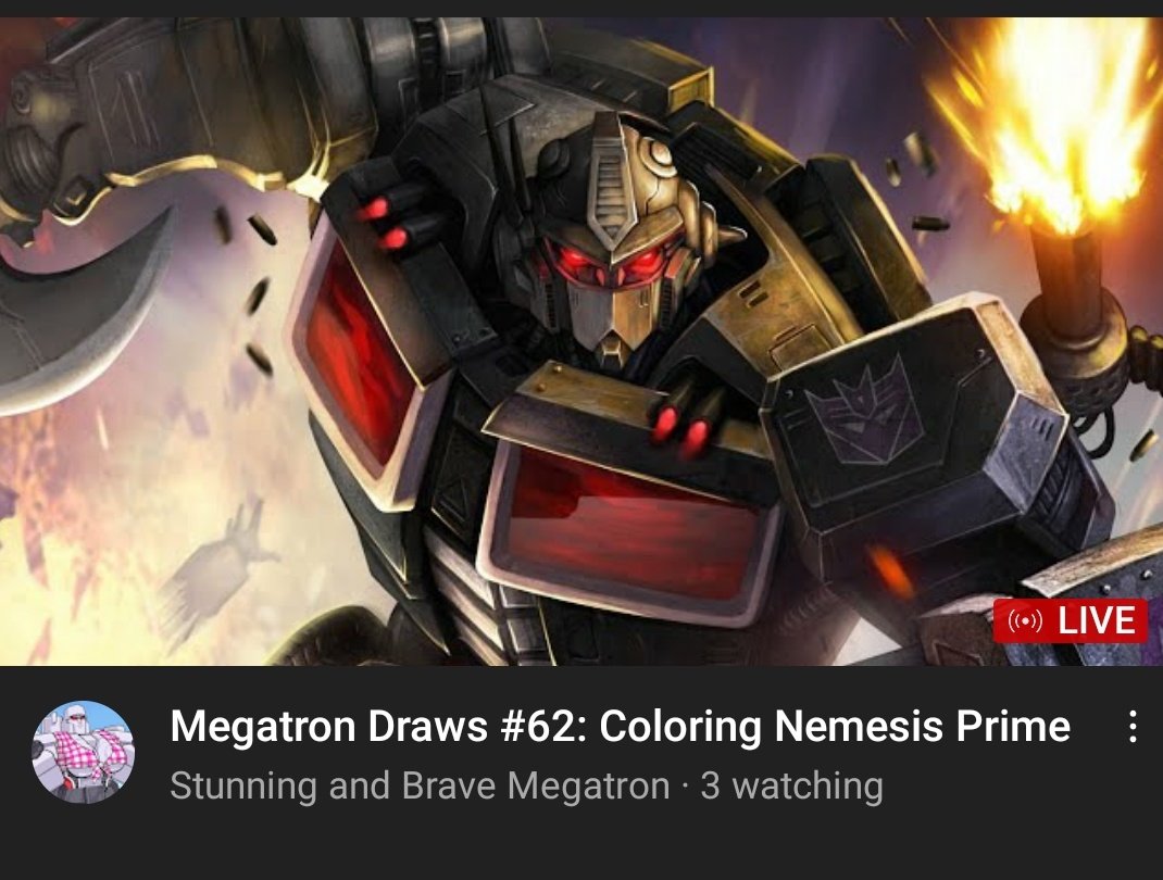 GNinjuh's tweet photo. 🤖MEGATRON DRAWS✏ #0062
#Coloring #Nemesis #Prime
#Disney
#Anime
#CopicMarkers
#Copic
#Transformers
#Cartoon
#MegatronDraws
#CSFNation
#TheCSFNation #ArtCouncil
@Makini1990
@MadsMamaBear
@MegatronDarth
@RoseMQueen1
@riotkitty1
https://t.co/Q2bsQBjhPO https://t.co/CzrcoGtsNN