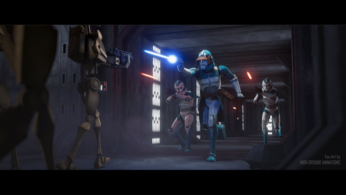 HG_Animations's tweet photo. Recreated the iconic Venator hallway &amp; threw together some testrenders. Enjoy!

#CloneWars #fanart #TheBadBatch #StarWars https://t.co/10xFwToZVt