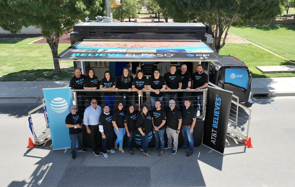 Huge THANK YOU to all our anchor partners &amp; community leaders for joining us in celebrating the launch of #BelieveElPaso!  Most importantly, THANK YOU for your collective commitment to digital connection, literacy, &amp; empowerment! 
@TTUHSCEP #TTogetherForElPaso