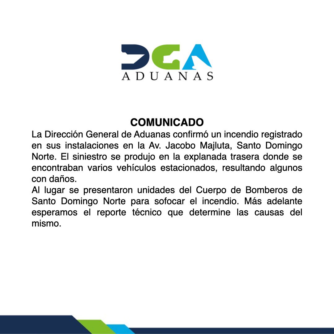 Dirección General de Aduanas tweet media