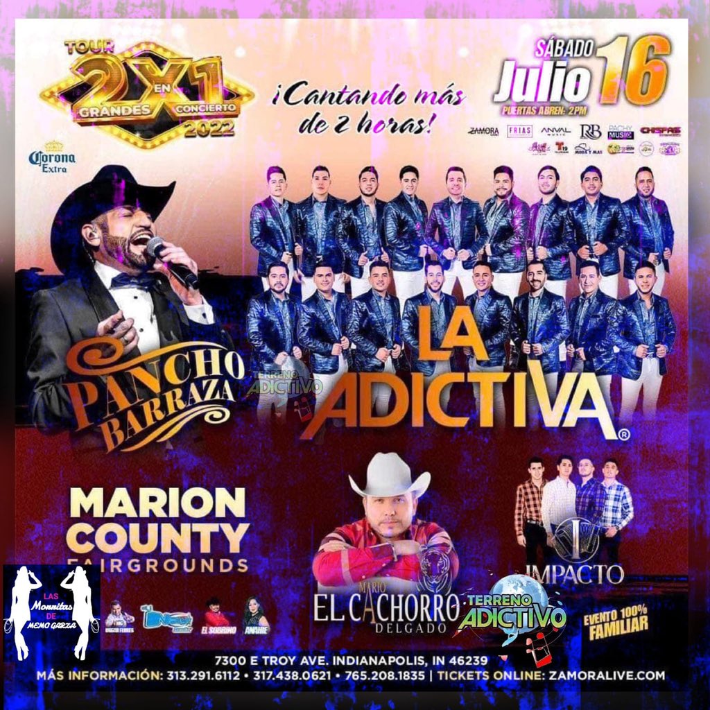 LadyLaura3103's tweet photo. Sábado 1️⃣6️⃣ de Julio 🤩 La @adictivaoficial se presenta en #Milwaukee WI, en el #TheRavenEaglesClub 🌴

¡NO TE LO PUEDES PERDER! 

#NosotrasNosQuedamosContigo 💓
#EnamoradoYFeliz 😍 
#SeDiceFácilTour
#MMH
#M2037
#TerrenoAdictivo
@memogarzaa
@ELVIAGARCIA121 https://t.co/PyydGMv1Ex