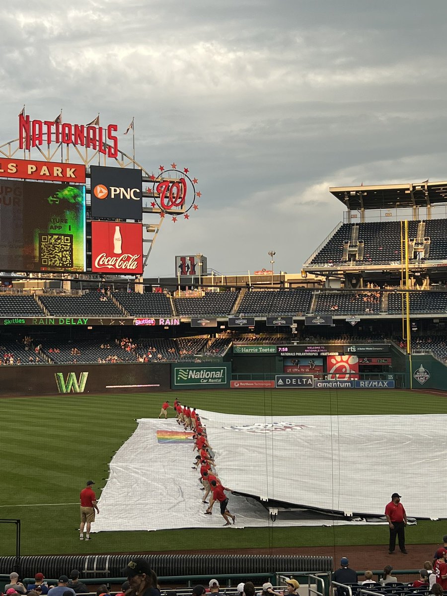 PatrickMBrogan's tweet photo. Finally. Let’s play some ball!!
@Nationals @Braves 
#ForTheA https://t.co/EZfNWsJyzi