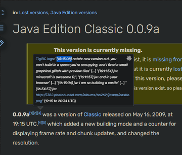 victorboit_'s tweet image. I found a Version between Classic 0.0.3a &amp;amp; Classic 0.0.9a, which is just called &quot;Cave Game&quot; #Minecraft @TheMisterEpicYT @AntVenom #minecraftwiki #minecrafthistorie