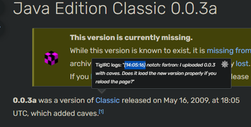 victorboit_'s tweet image. I found a Version between Classic 0.0.3a &amp;amp; Classic 0.0.9a, which is just called &quot;Cave Game&quot; #Minecraft @TheMisterEpicYT @AntVenom #minecraftwiki #minecrafthistorie