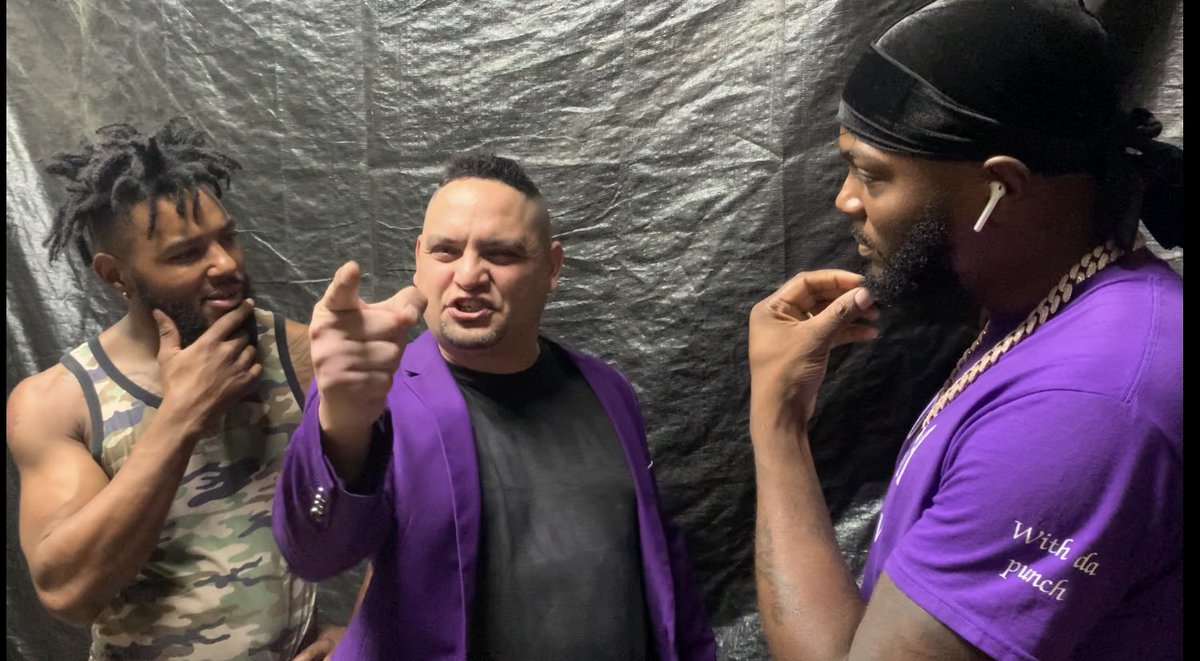 LTDanTheVoice's tweet photo. Time to go to work @NewTexasPW #BBOW #TexasIndieShowdown https://t.co/GE1MXTdIzt