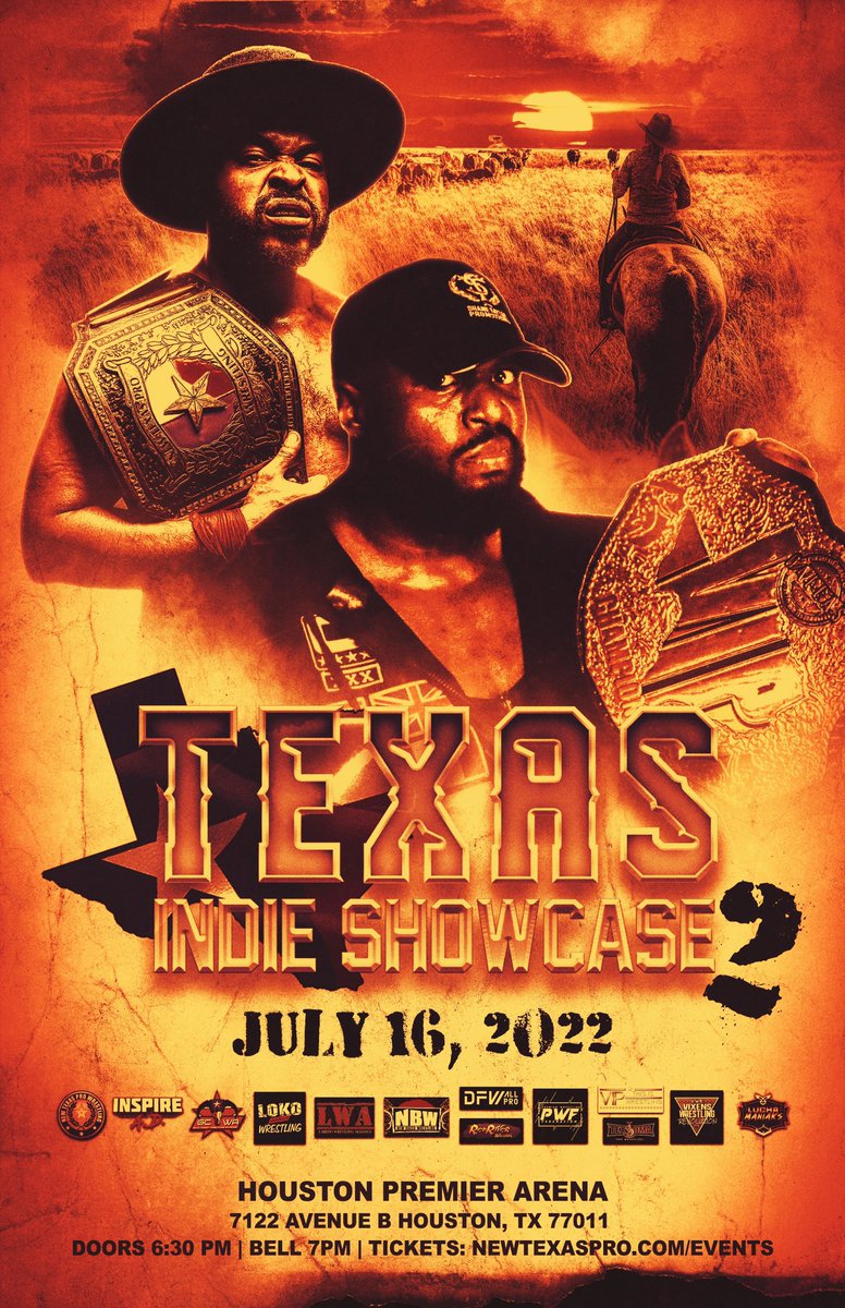 LTDanTheVoice's tweet photo. Time to go to work @NewTexasPW #BBOW #TexasIndieShowdown https://t.co/GE1MXTdIzt